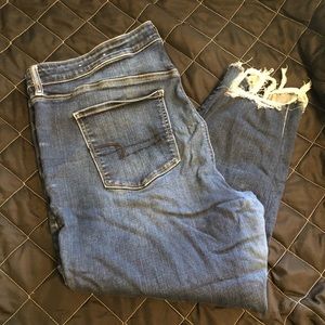 AE high waisted jeans